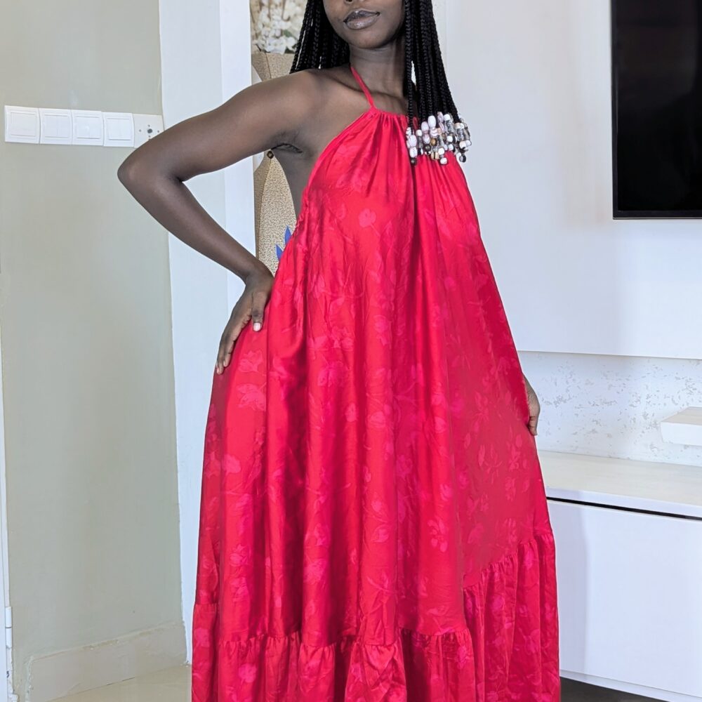 Robe Rose Pure Eté ovale