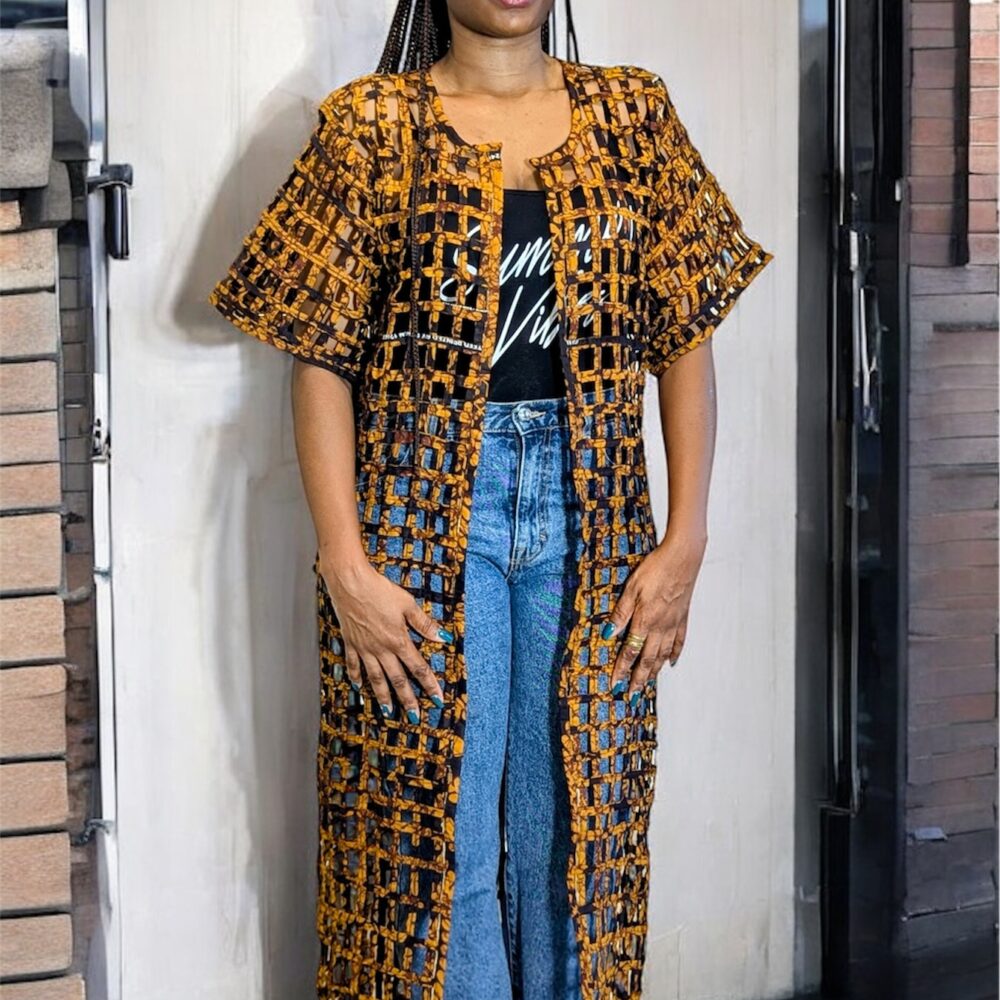 04 Kimono En Maille Fait Main