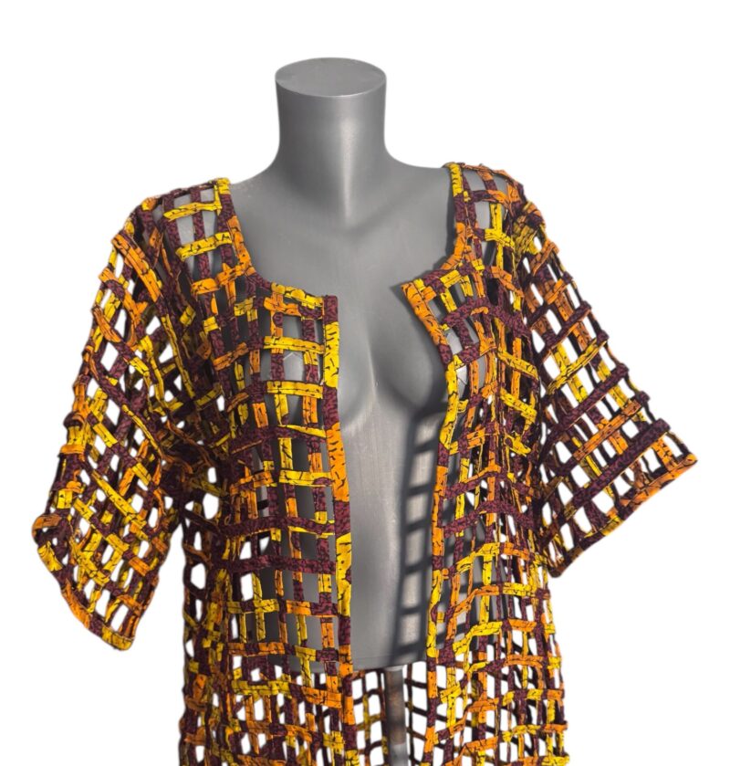 Kimono En Maille En Wax