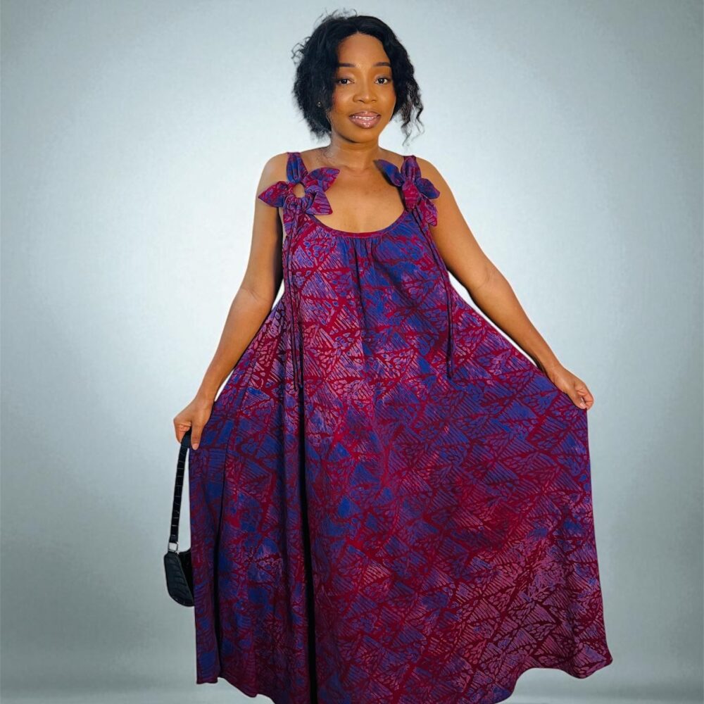 Robe Longue à bretelles Fleurs
