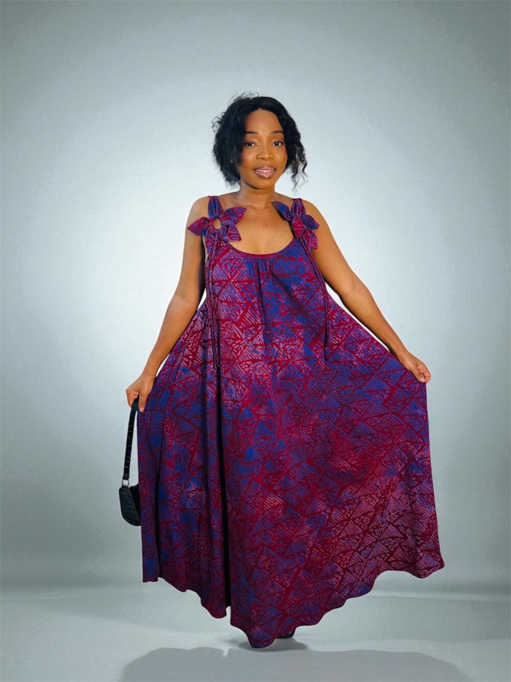 Robe Longue à bretelles Fleurs