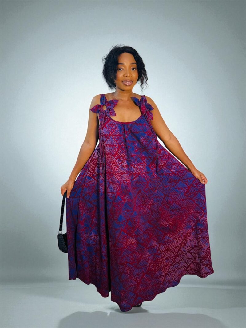 Robe Longue à bretelles Fleurs