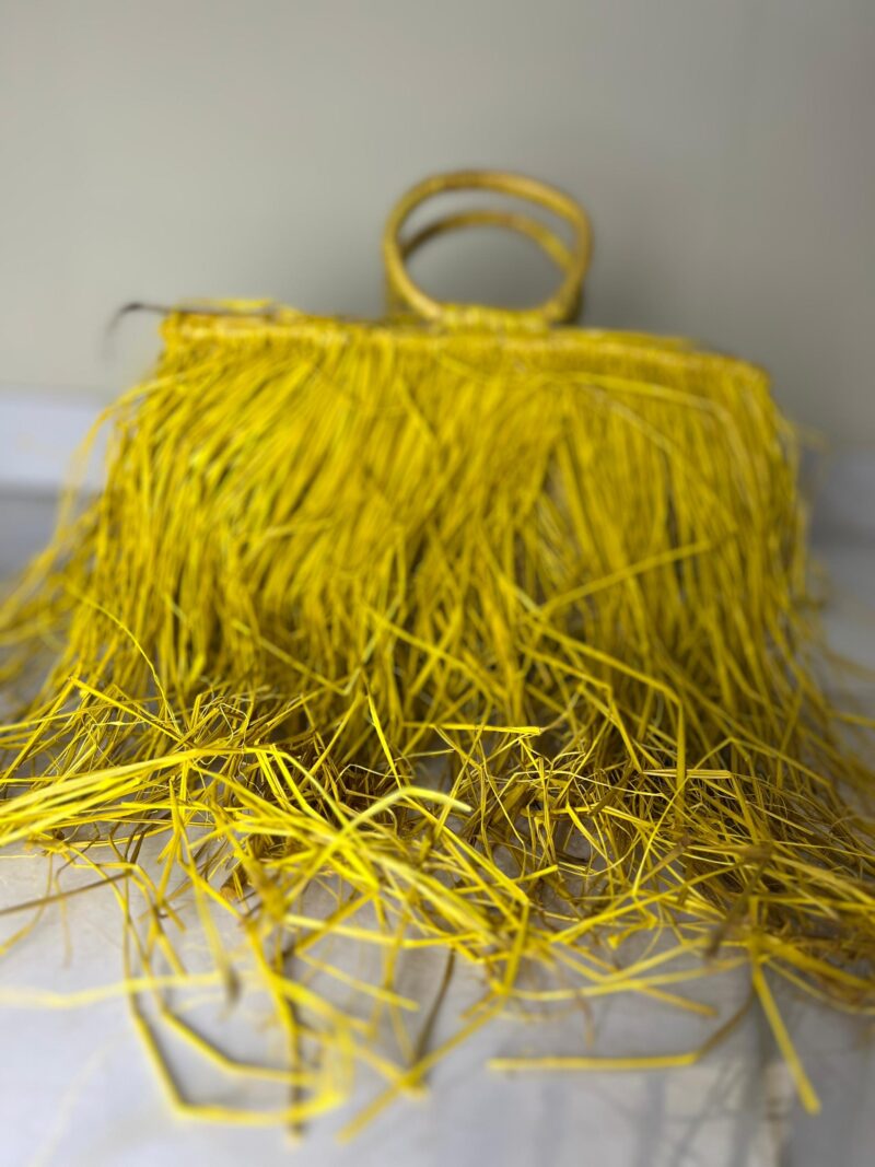 Sac "Eden" en Raphia Naturel – L'Incontournable de l'Été