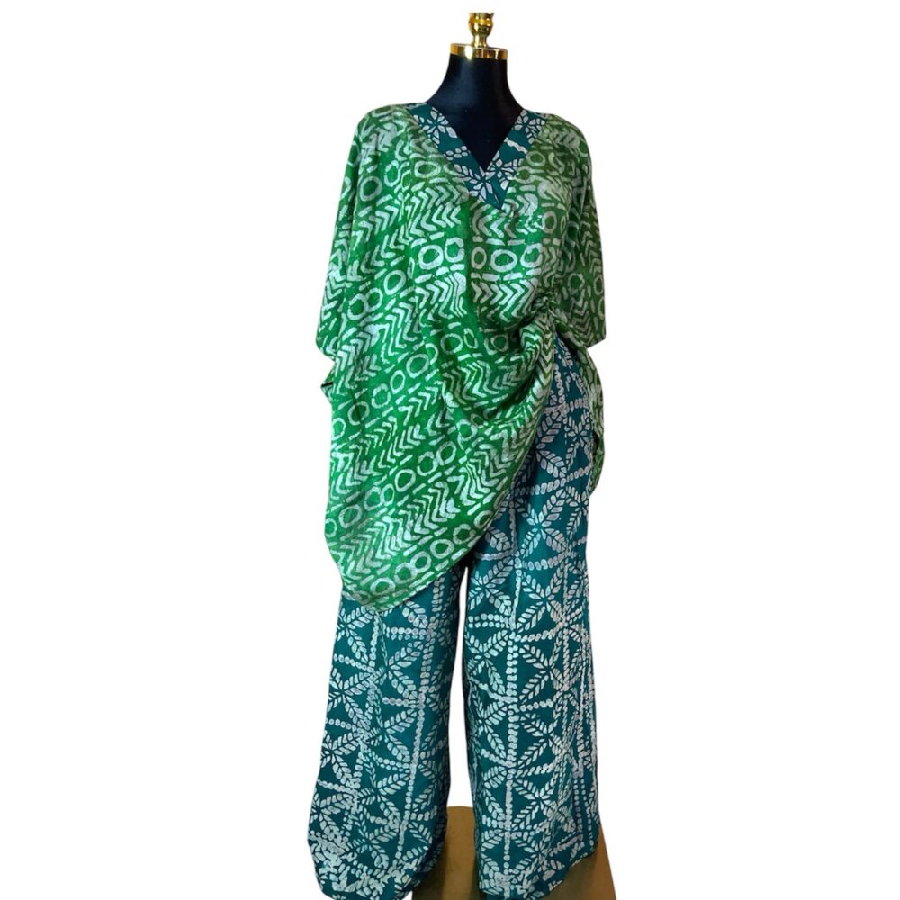 Ensemble Pantalon & Chemise – L'Harmonie du Batik & de l'Adiré